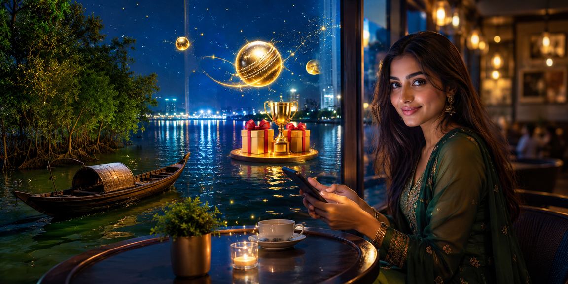 সুন্দরবনে টস প্রেডিকশন করছেন বাংলাদেশি মডেল